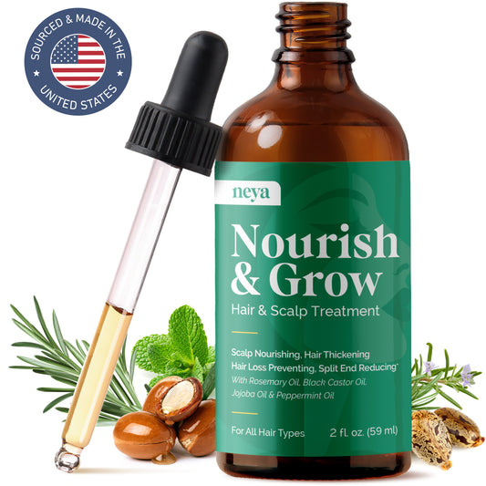 Neya Nourish & Grow, Hair and Scalp Treatment Oil, 2 fl.oz.