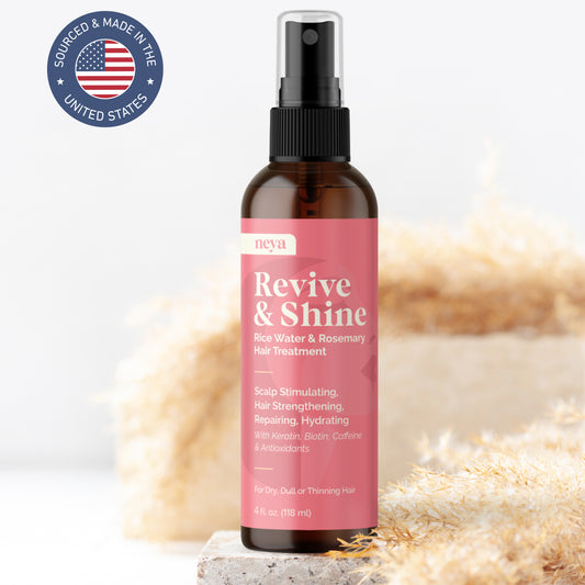 Neya Revive & Shine, Rice Water and Rosemary Oil for Hair Growth, 4 fl.oz.